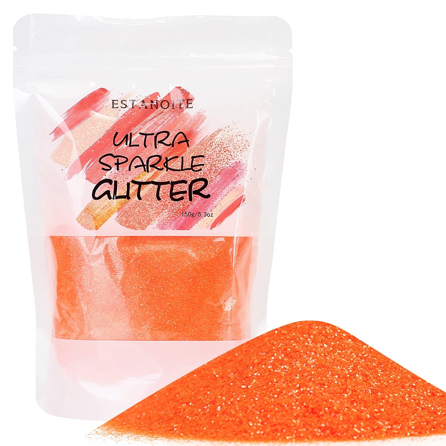 150g Extra Fine Iridescent Glitter, Holographic Ultra Fine Glitter Powder for Resin, Tumblers, Makeup Face Eye Hair Body, Crafts Painting Arts, Nail