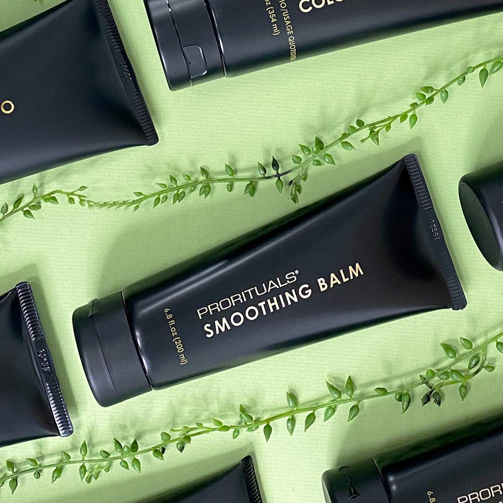 Prorituals Smoothing Balm - Unisex, Styling Hair Balm for Frizz Control, Adds Shine & Deep Moisture for Smooth Hair, Vegan, 6.8 fl oz