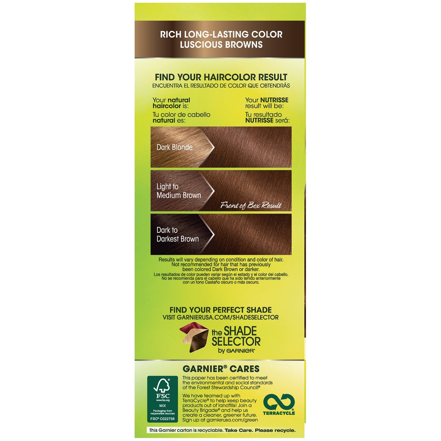 Garnier Nutrisse Haircolor, 53 Medium Golden Brown 1 ea (Pack of 3)