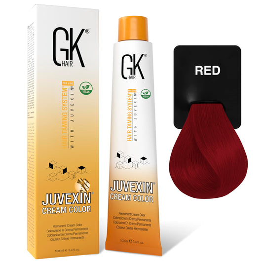 GK HAIR Global Keratin Professional Hair Color Cream Tube (3.4 Fl Oz/100ml) Nourishing & Cleansing Colors for Styling High Performance Long Lasting Beauty & Personal Care GK HAIR