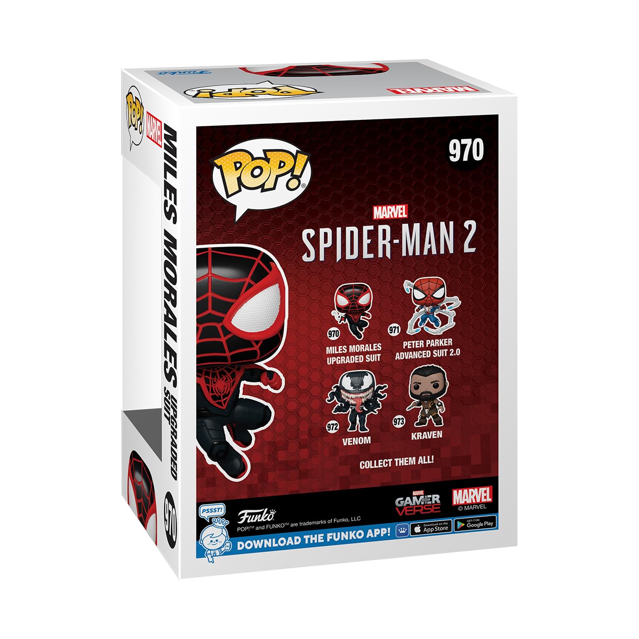 Funko POP! Games: Spider-Man 2- Miles Morales - Spider-Man - Collectable Vinyl Figure - Gift Idea - Official Merchandise - for Kids & Adults - Video…