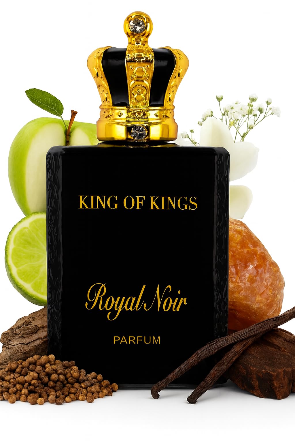 Macarena King of Kings Royal Noir for men 3.4 Ounce Parfum