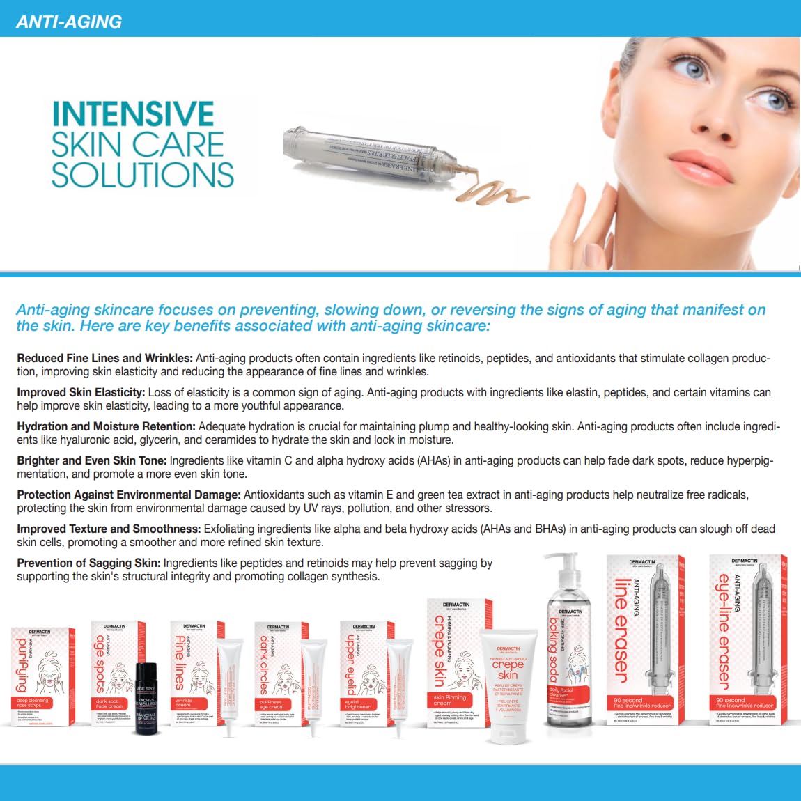 Dermactin Baking Soda Daily Facial Cleanser, 8 Ounce