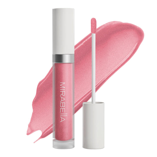 Mirabella - Luxe Advanced Formula Lip Gloss, Non-Sticky Hydrating Lip Glosses with Vegan Lanolin, Jojoba Oil & Vitamin E, Long-Lasting & Cruelty-Free