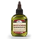 Difeel Premium Natural Hair Care Oil - Sweet Almond Oil 2.5 ounce