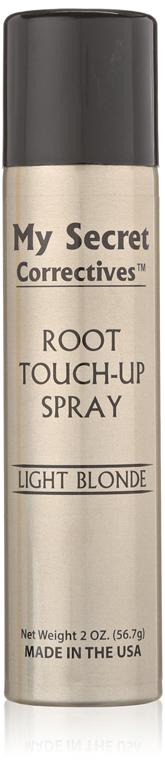 My Secret Correctives Root Touch-Up Spray -2 oz - LIGHT BLONDE