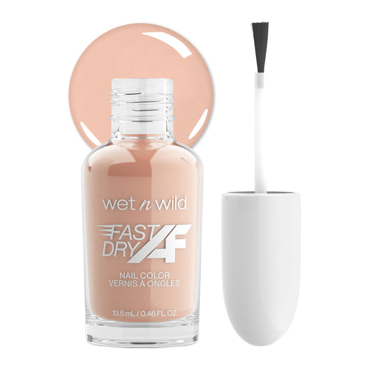 wet n wild Fast Dry AF Nail Polish, Quick 40 Second Dry Time, Long Lasting High-Shine - Southern Belle
