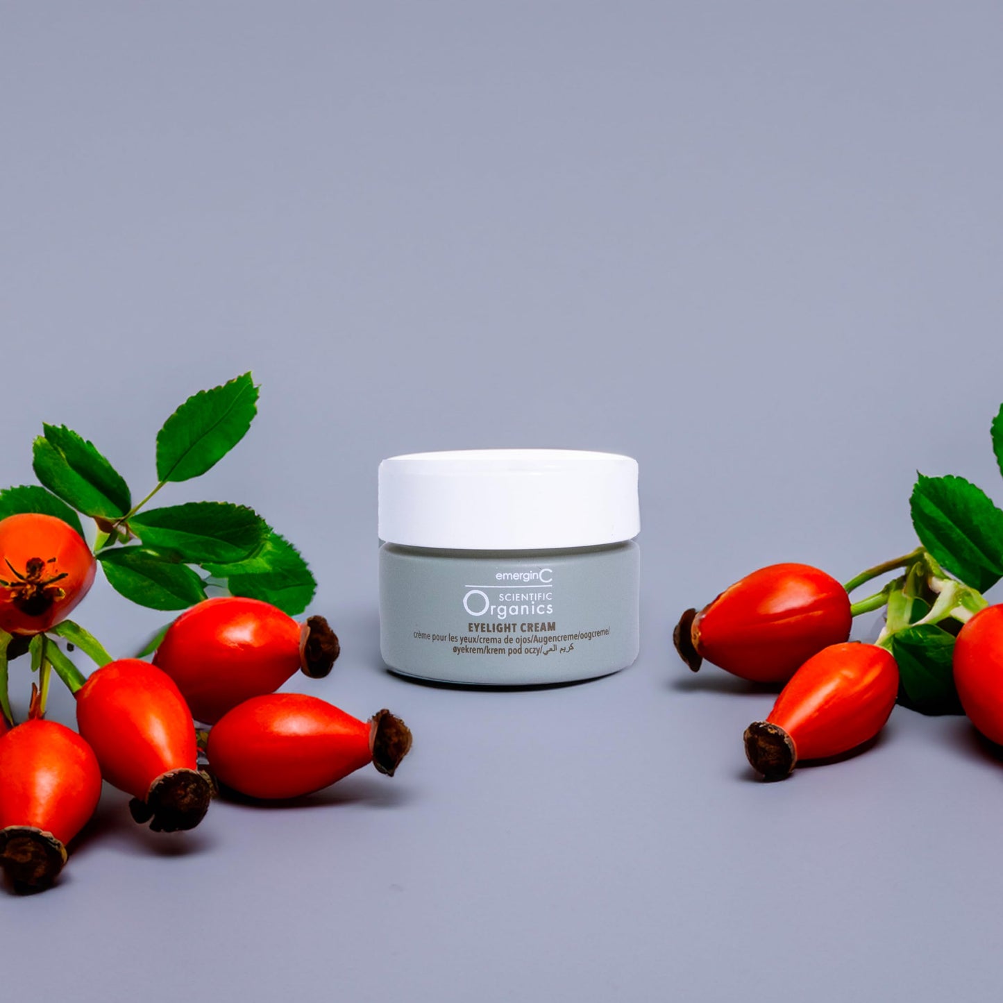 emerginC Scientific Organics Eyelight Cream - Stem Cell Eye Cream with Antioxidants - Anti-Aging Eye Cream Targets Dark Under-Eye Circles for Visible