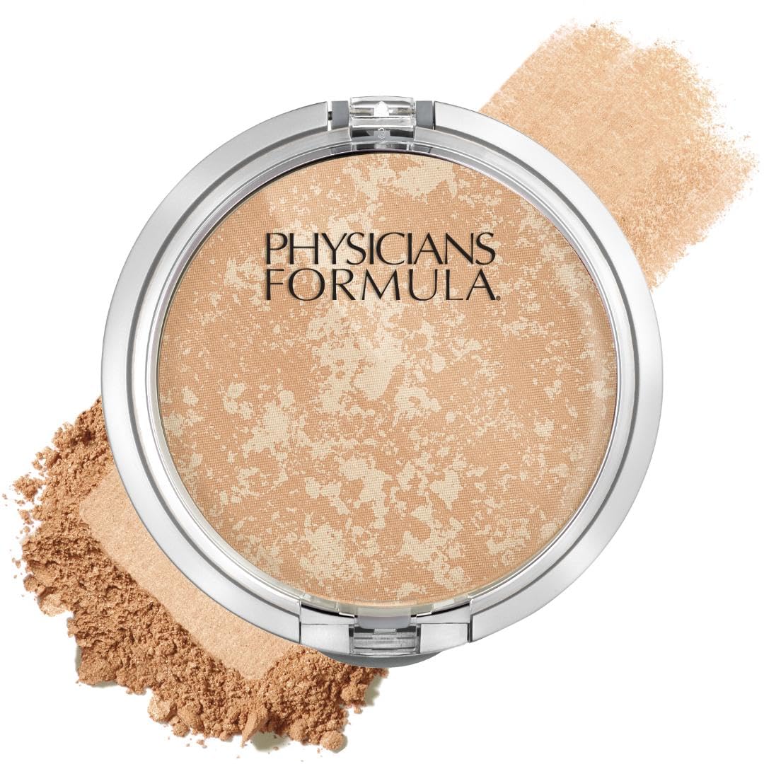 Physicians Formula Mineral Wear Talc-Free Face Powder, Light Coverage Mineral Makeup for Sensitive Skin - Buff Beige