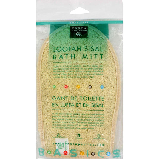 Earth Therapeutics Earth Elementals Bath Mitt, Loofah Sisal, 1 each (Pack of 6) Beauty and Personal Care Earth Therapeutics