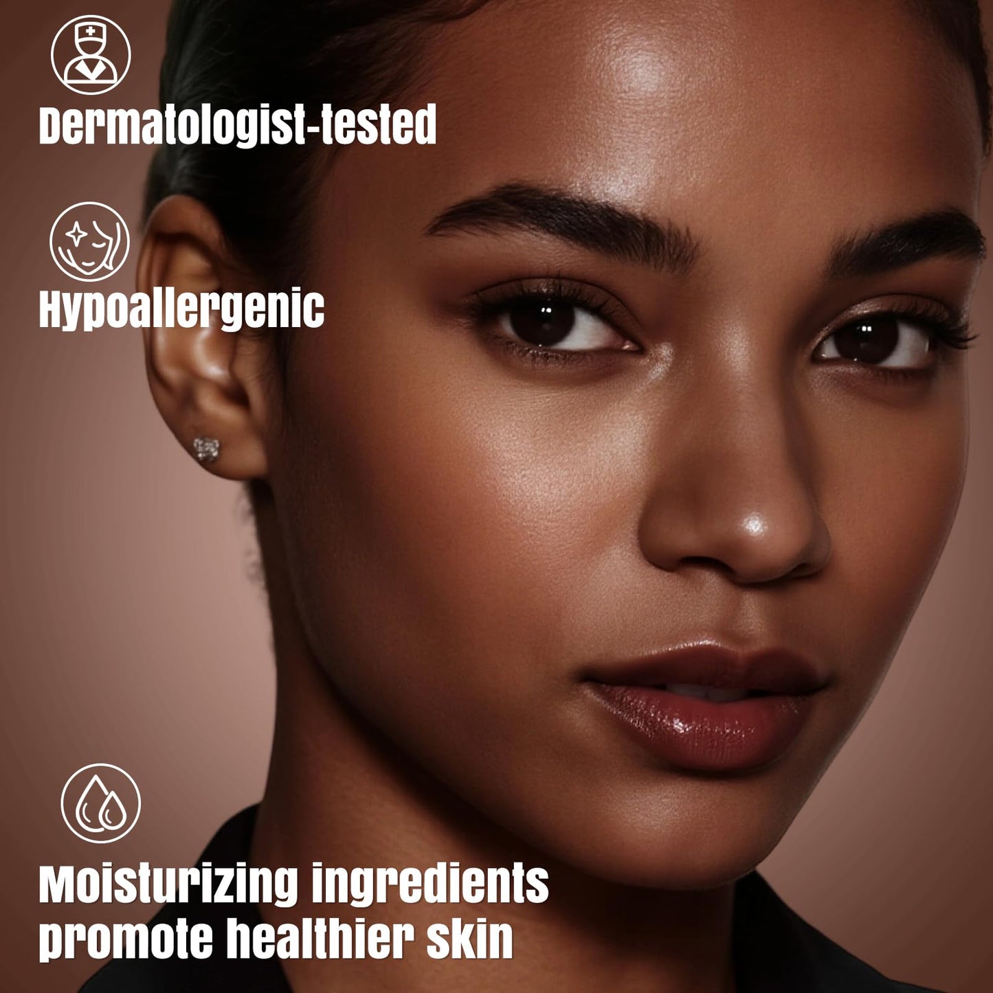 HECI BEAUTY Cream Bronzer with Brush, Creamy & Highly Pigmented Formula, Blendable Cream Contour Makeup with a Natural, Matte Finish - Buildable