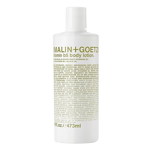 MALIN+GOETZ Vitamin B5 Body Lotion Lightweight Daily Moisturizer with Avocado & Grapeseed Oils Hydrating, Nourishing, Long-Lasting & Bergamot Scented