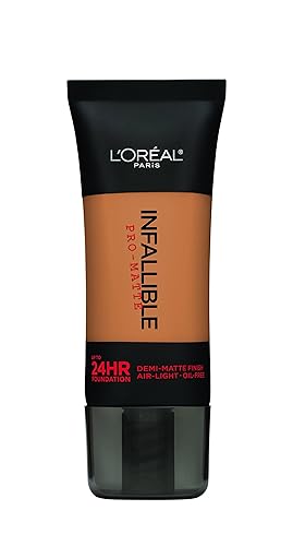 L'Oréal Paris Infallible Pro-Matte Foundation, Soft Sable, 1 fl. oz.