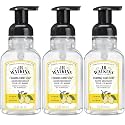 J.R. Watkins Foaming Hand Soap For Bathroom or Kitchen, Scented, Cruelty Free, 9 Fl Oz, Lemon, 3 Pack