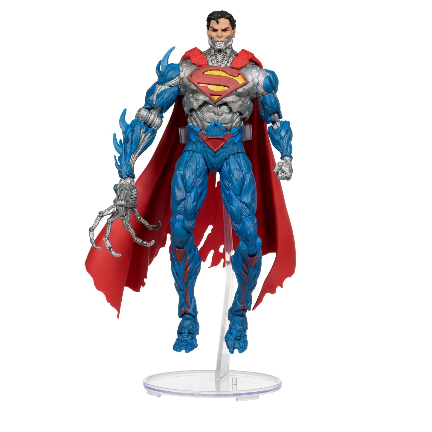 McFarlane Toys - DC Multiverse Cyborg Superman (New 52) 7in Action Figure Multicolor