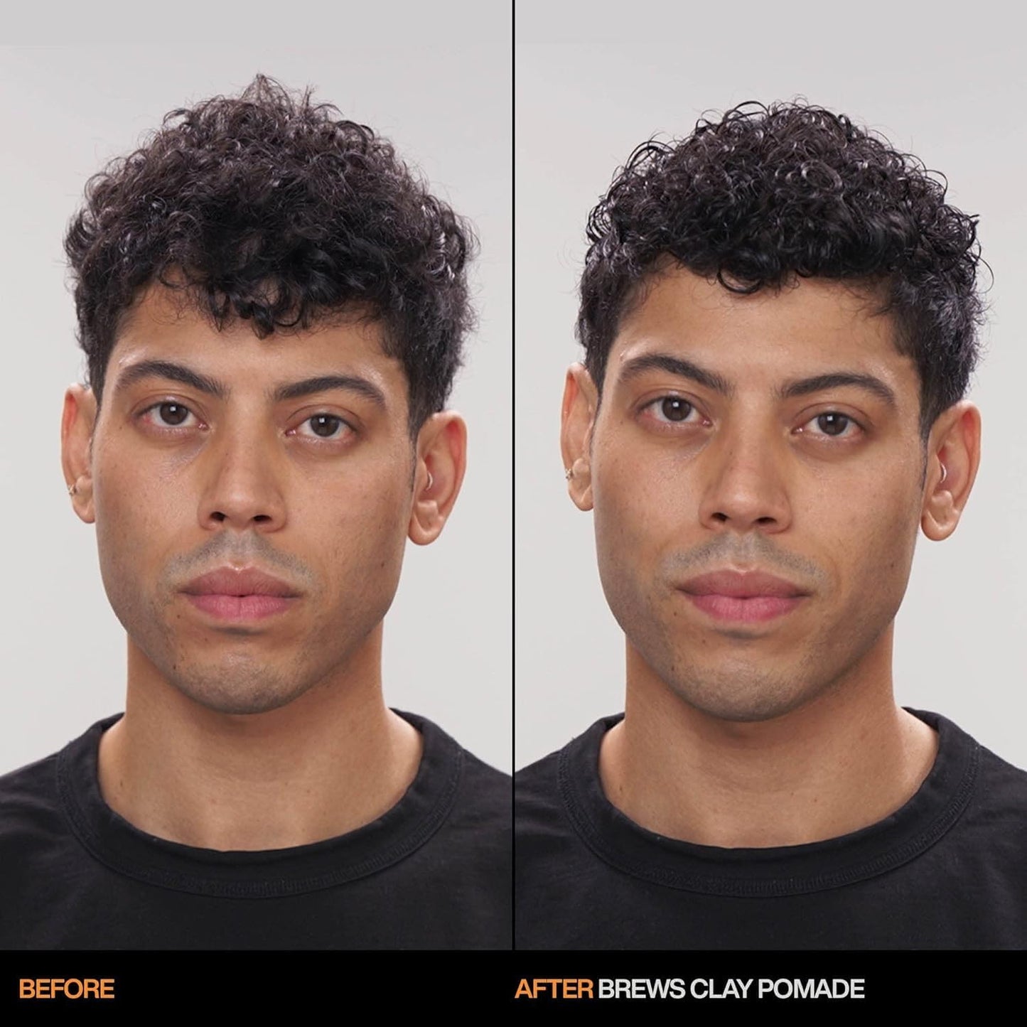Redken Brews Clay Pomade For Men - Volumizes Fine And Medium Hair With Long-Lasting High Hold and Matte Finish