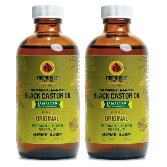 Jamaican Black Castor Oil 118ml 'Pack of 2' by Tropic Isle Living