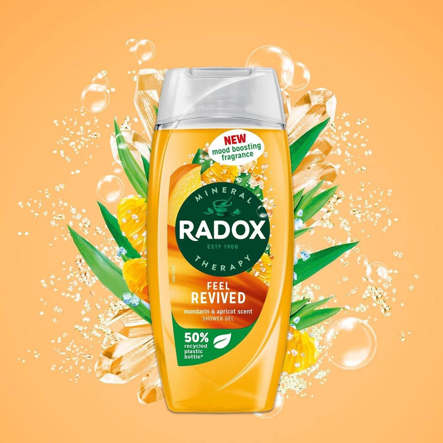 Radox Feel Revived Shower Gel, 7.61 Fl Oz