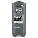 DOVE MEN + CARE Purifying Charcoal + Clay Body and Face Wash with 24-Hour Nourishing Micromoisture Technology Body Wash for Men, 13.5 oz
