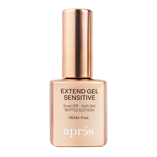 Aprés Extend Gel Sensitive - HEMA-Free Soak Off Gel-X Tips Adhesive (15 ml) Beauty & Personal Care APRÉS