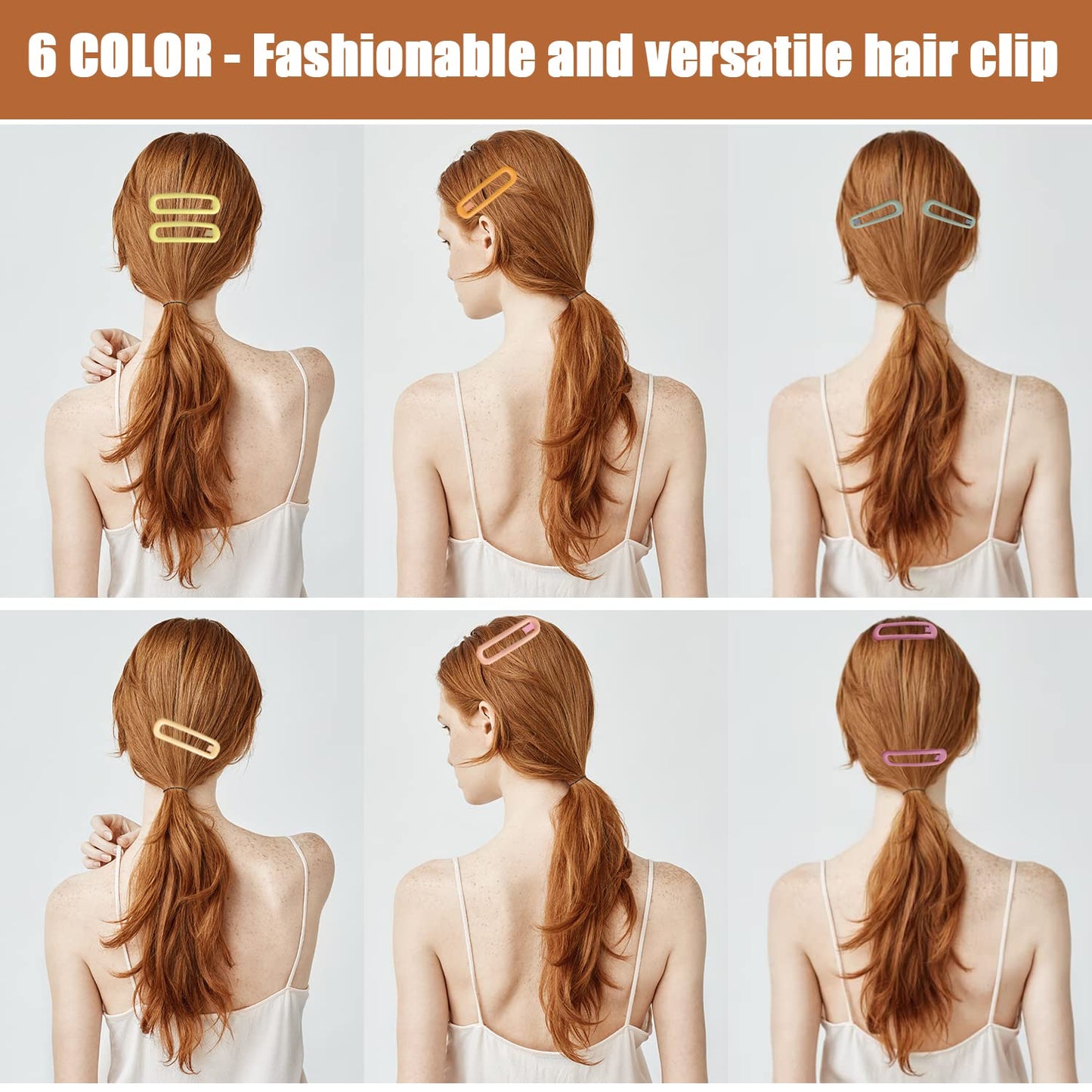 YOBEYI French Hair Barrettes, 12 Pcs Big Snap Matte Finish Hair Clips for Styling Accessories - Macaron Color, Hold Thick Hair Perfectly in Place