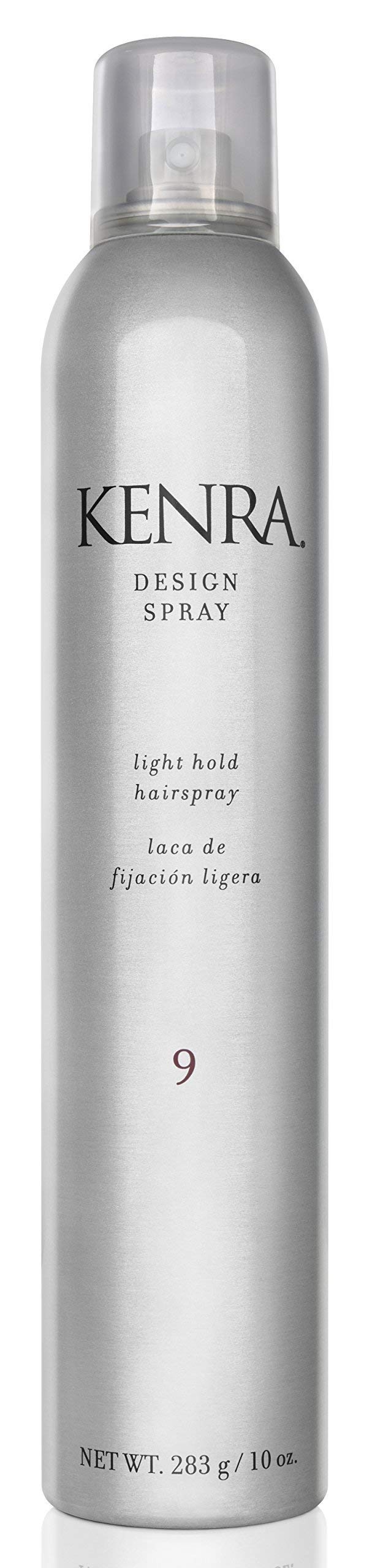 Kenra Professional Design Spray 9 | Light Hold Hairspray | Tames Frizz & Flyaways | Lightweight, Brushable Formula | All Hair Types | 10 oz