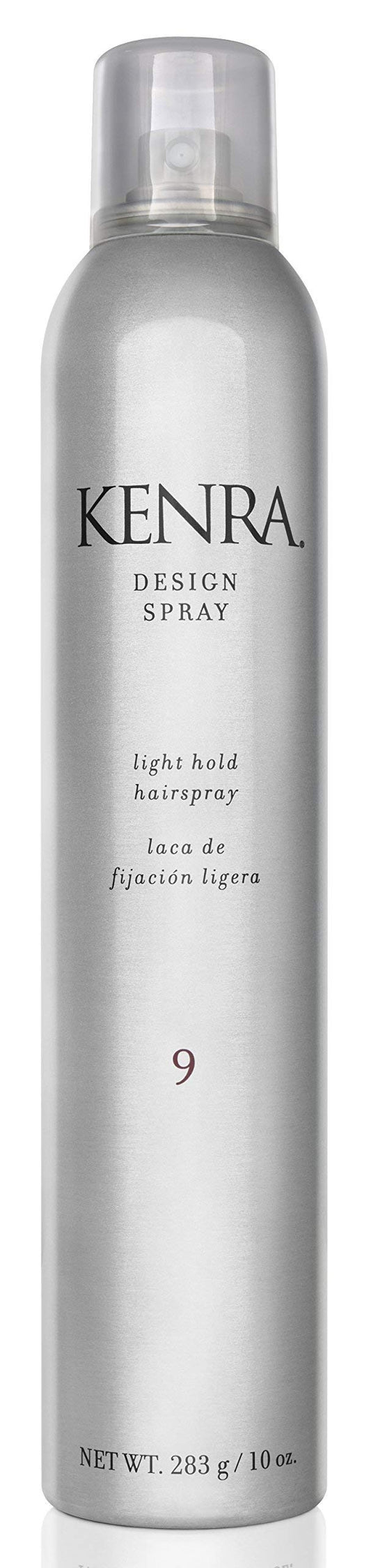 Kenra Professional Design Spray 9 | Light Hold Hairspray | Tames Frizz & Flyaways | Lightweight, Brushable Formula | All Hair Types | 10 oz