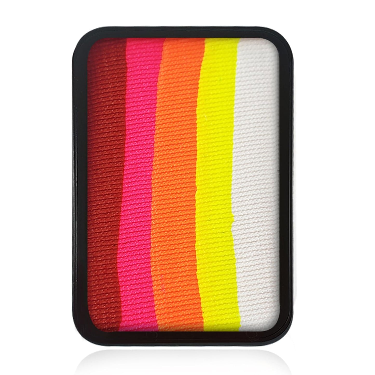 Kraze FX Face Paint Palette Refill - Burning Heart (10 gm), Professional 1-Stroke Split Cake, Hypoallergenic, Non-Toxic, Water Activated Halloween