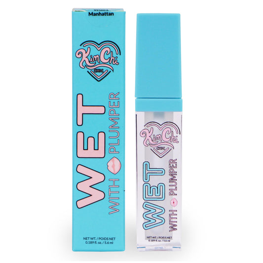 KimChiChic Beauty High Shine Wet Gloss Lip Plumping Lip Gloss, High Shine, Non-Sticky, Super Lightweight and Vegan Lip Gloss, Clear, 01 Manhattan Beauty & Personal Care Kimchi Chic