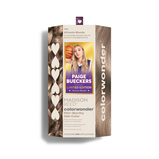 Madison Reed ColorWonder Demi-Permanent Hair Color Kit - 9AG Beige Ash Blonde (UConnic Blonde) | Cool Toning for Blondes, Lasts 25 Washes