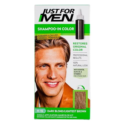 Just For Men Shampoo-In Hair Color - Dark Blond/Lightest Brown - 2 pk