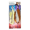 Disney Frozen II Girls Elsa & Anna Faux Hair Clip Set (2-Pack)