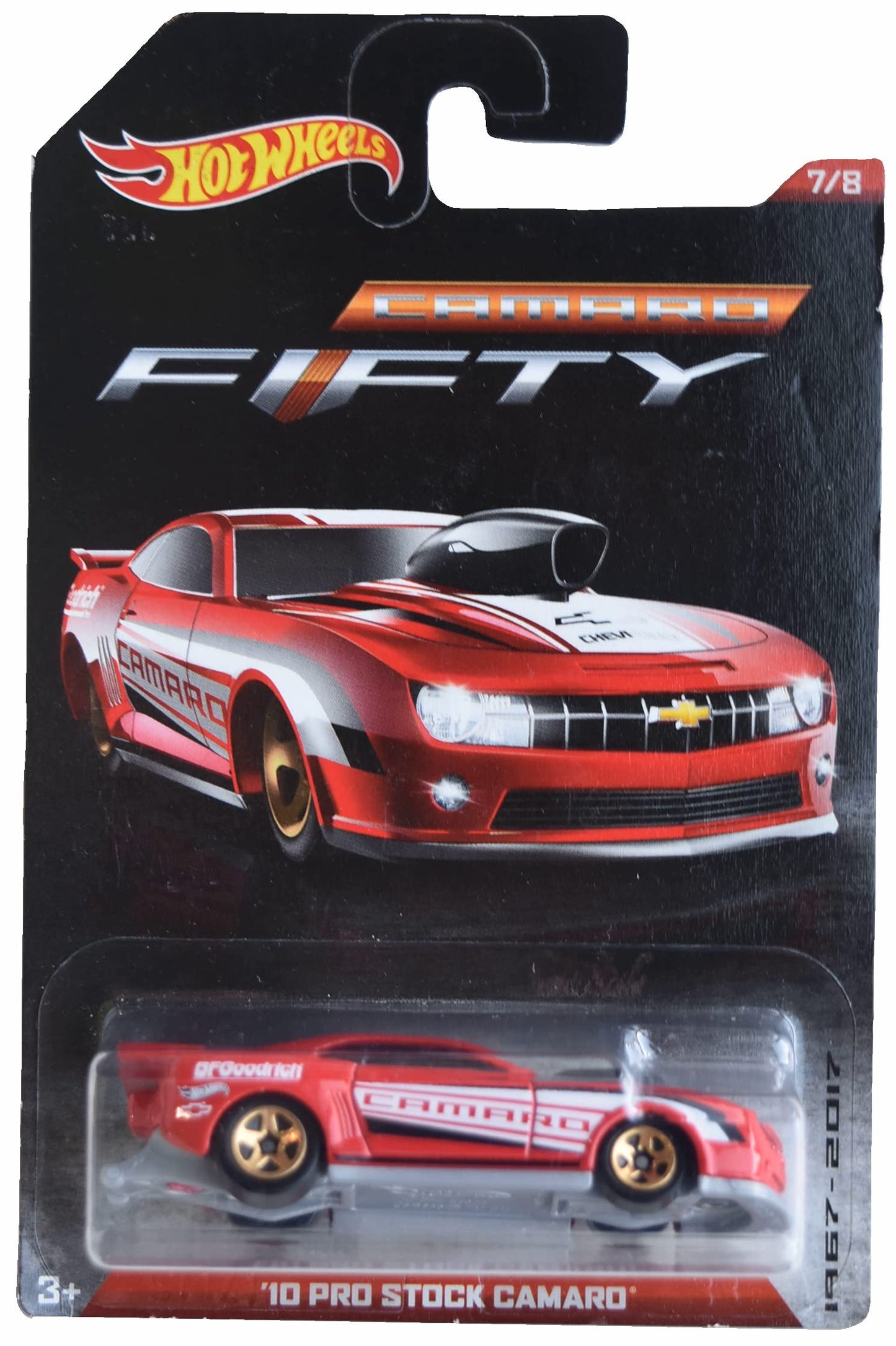 Hot Wheels '10 Pro Stock Camaro, Camaro Fifty 7/8