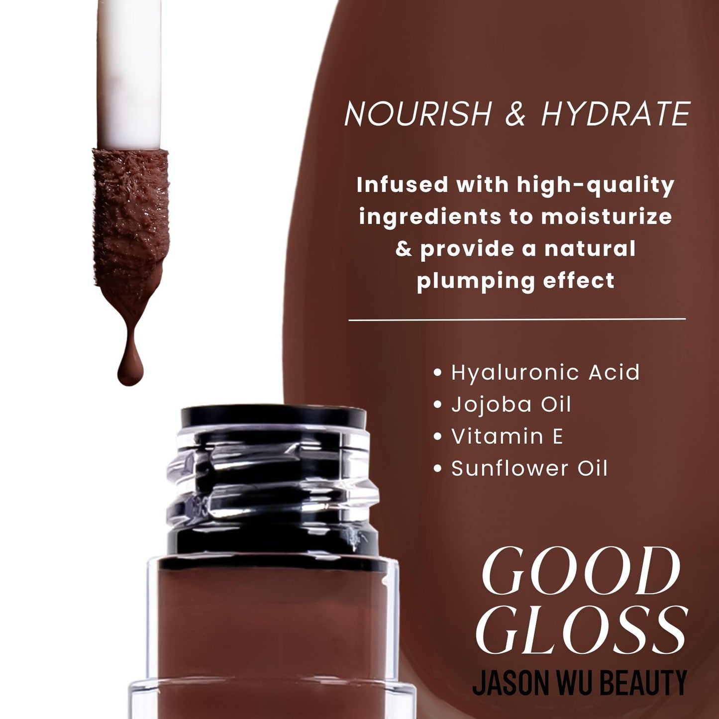 Jason Wu Good Gloss - Hydrating Non-Sticky Lip Gloss - GG01 Cold Brew