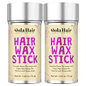 Dolahair Hair Wax Stick for Flyaways, Smoothing, and Slick Back - Hair Pomade for Women and Kids (2 Pack)