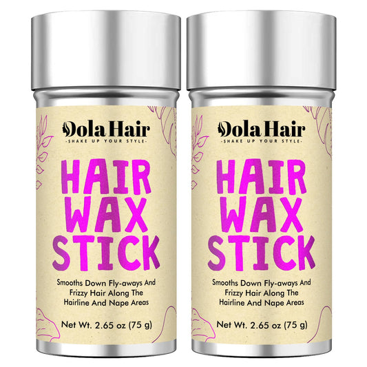 Dolahair Hair Wax Stick for Flyaways, Smoothing, and Slick Back - Hair Pomade for Women and Kids (2 Pack) Beauty & Personal Care Dolahair