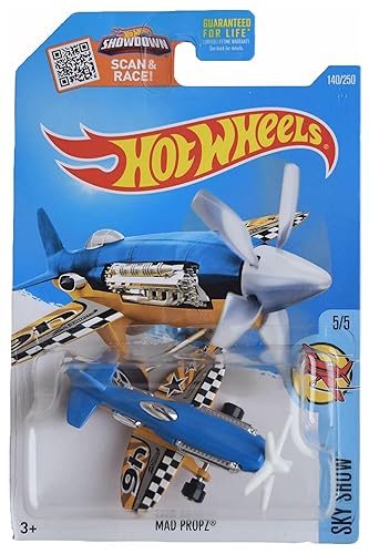 Hot Wheels Madd Propz, [Blue] 140/250 Sky Show 5/5