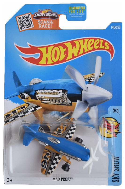 Hot Wheels Madd Propz, [Blue] 140/250 Sky Show 5/5