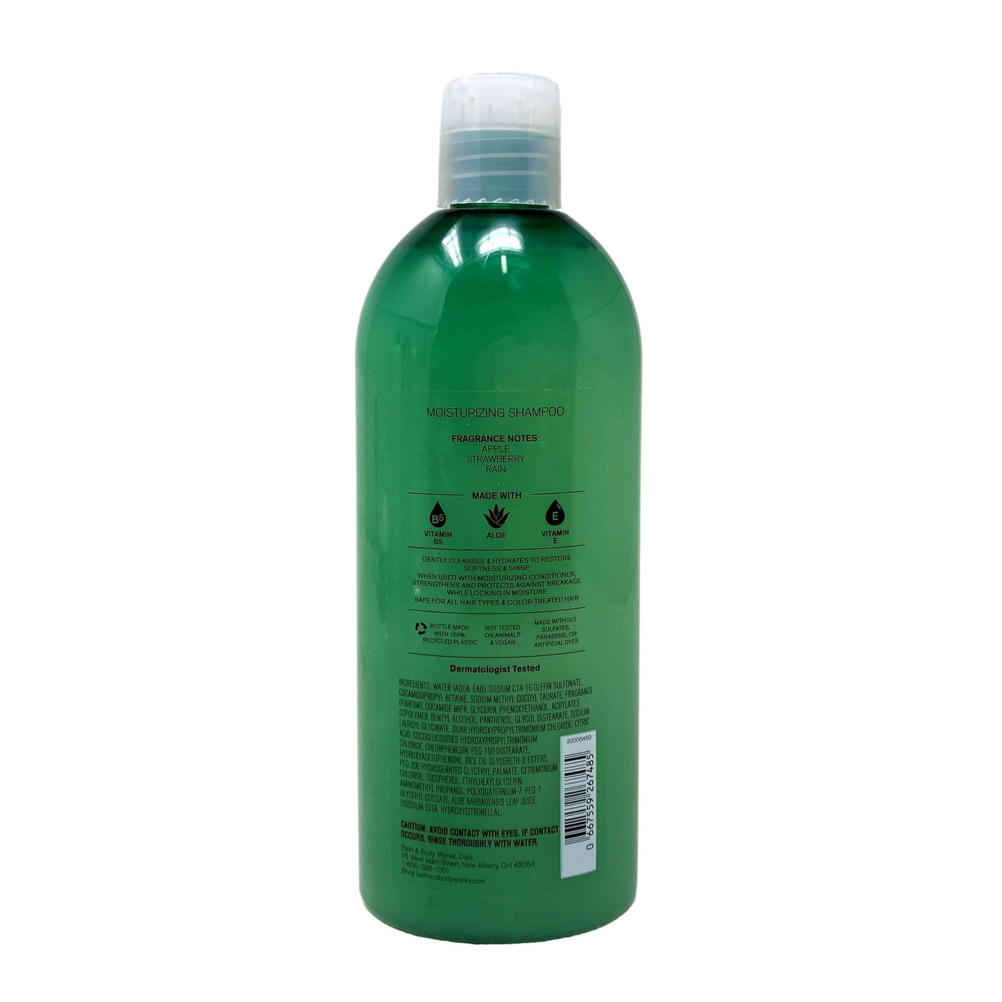 Bath & Body Works Apple Shampoo and Conditioner Gift Set with a Natural Oats Sample Soap