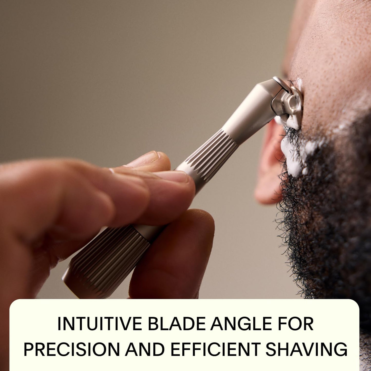 Leaf Shave - Leaf Twig Razor Set, Includes Twig Razor, Matching Stand, 50-Pack Single-Edge Blade Refills, and Blade Bank - Rose Gold Beauty and Personal Care Leaf Shave
