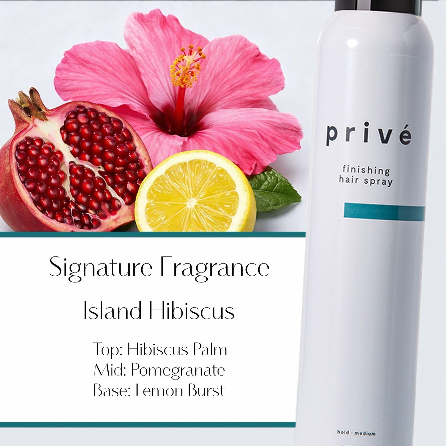 Privé Finishing Hair Spray Medium Hold - Volumizing Spray for Total Control- Perfect for Root Lift and Frizz Control - 9 Oz