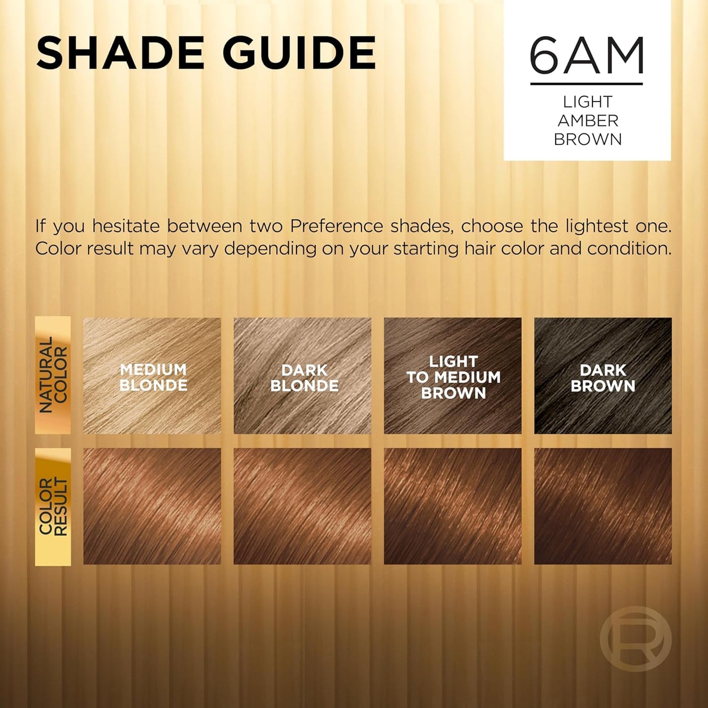 L’Oreal ParisSuperior Preference - 6AM Light Amber Brown (Warmer) 1 Each (Pack of 8)