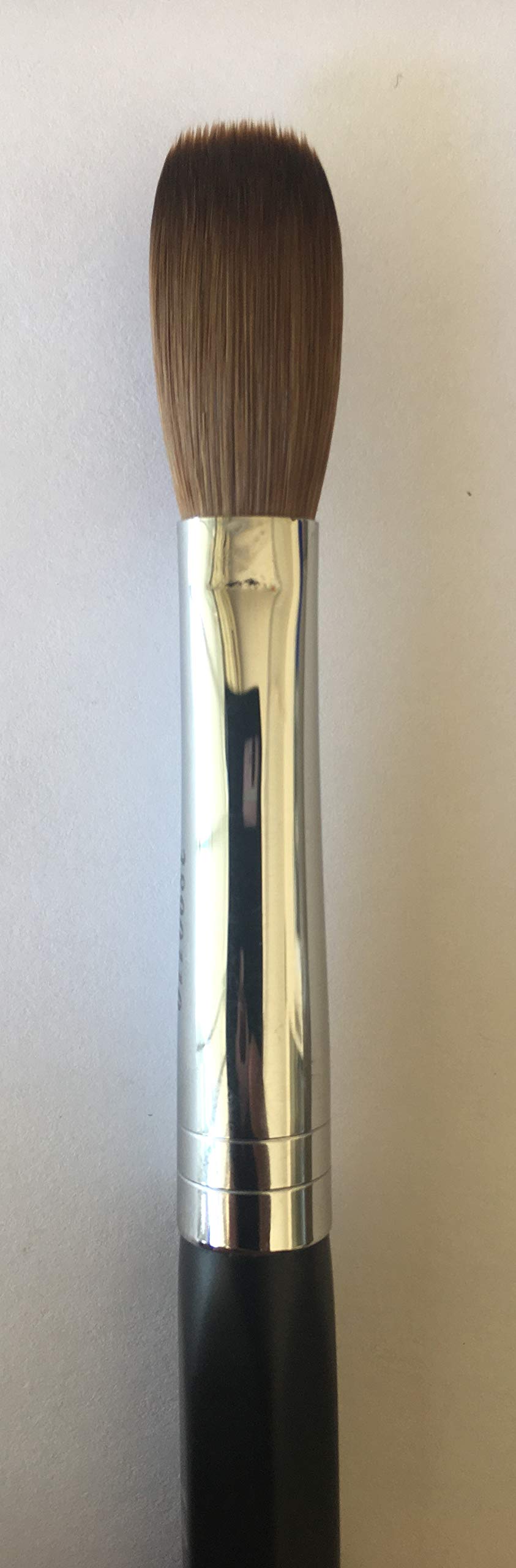 Six Angles - CRIMPED - Black Handle Petal 100% Kolinsky Acrylic Nail Brush (Crimped 14) Beauty & Personal Care Six Angles