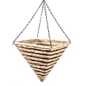 SuperMoss (29630) Wood Woven Baskets - Pyramid Style, Stratton 14"