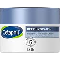 Cetaphil Deep Hydration Fragrance Free Healthy Glow Daily Face Cream, 1.7 oz, 48Hr Dry Skin Face Moisturizer for Sensitive Skin, With Hyaluronic Acid