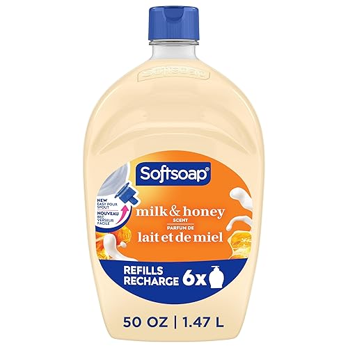 Softsoap Milk & Honey Scented, Liquid Hand Soap Refill, 50 Ounce