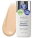 Dr. Denese Glow Younger Vitamin C Foundation 1.28 oz - Lightweight Coverage for Radiant & Youthful Glow - Natural Finish Makeup with Vitamin C, Exosomes, Matrixyl 3000 Peptides & Resveratrol (Light)