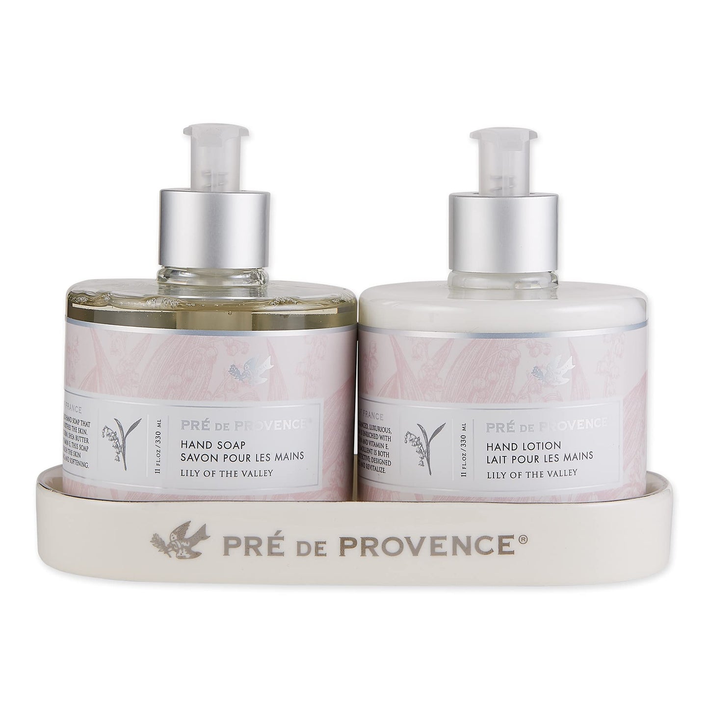 Pre de Provence Collection Liquid Hand Soap, Sooths & Softens while Cleansing, Enriched with Shea Butter, Vitamin E & Glycerin, Soft & Soothing, 11 fl