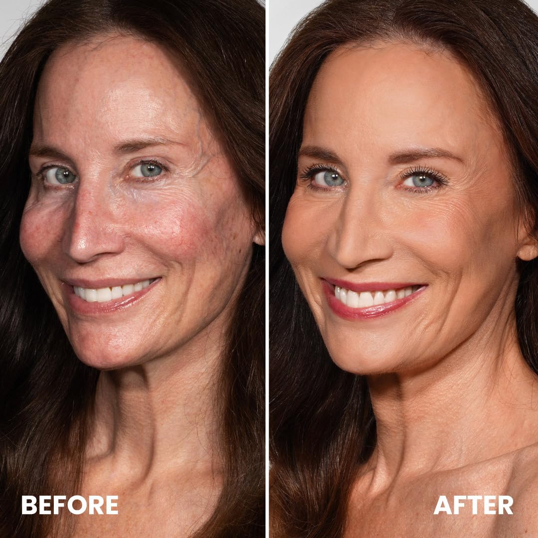 Prime Prometics Color Changing Foundation for Mature Women - Instantly Adapts to Your Skin Tone - Buildable Light-to-Medium Coverage - 12-Hour Wear Beauty and Personal Care PRIME PROMETICS