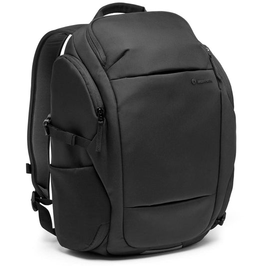 Manfrotto Advanced Travel III Photography Backpack for Camera and Laptop, Bag for Reflex/Mirrorless Camera with Lenses, with Interchangeable Dividers, Tripod Mount, Expandable Pocket, Side Access
